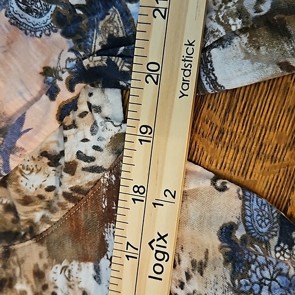 Soft Surroundings Long Sleeved Embellished Button Down Shirt - Picture 7 of 10